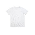 White - Front - Stedman Mens Finest Cotton Tee