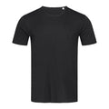 Black Opal - Front - Stedman Stars Mens Shawn Slub Crew Neck Tee