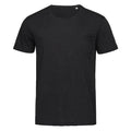 Black Opal - Front - Stedman Mens Shawn Oversized Slub Crew Neck Tee