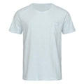 Powder Blue - Front - Stedman Mens Shawn Oversized Slub Crew Neck Tee
