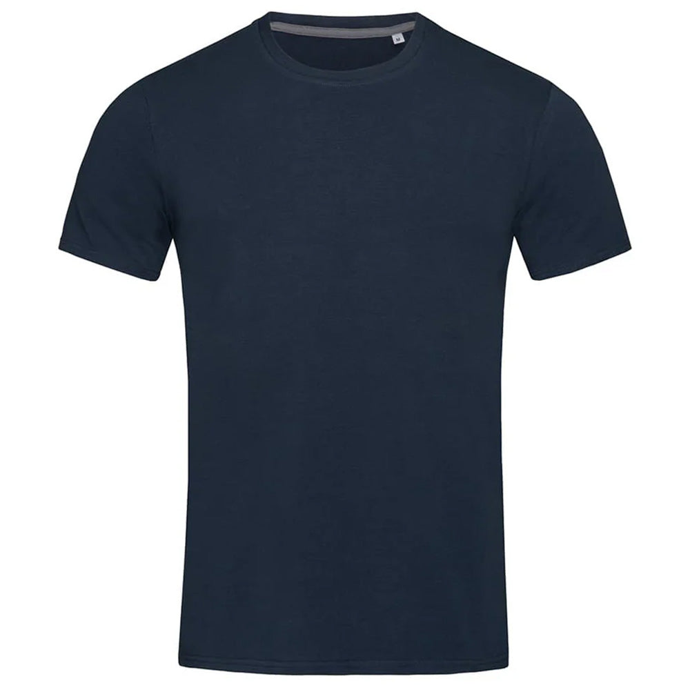Blue Midnight - Front - Stedman Stars Mens Clive Crew Neck Tee
