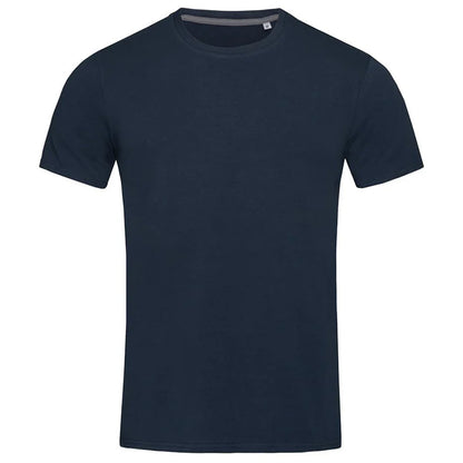 Blue Midnight - Front - Stedman Stars Mens Clive Crew Neck Tee