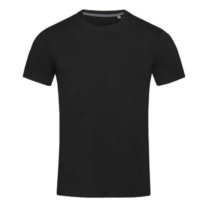 Black Opal - Front - Stedman Stars Mens Clive Crew Neck Tee