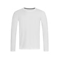 White - Front - Stedman Mens Clive Long Sleeved Tee