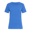 Blue - Front - Stedman Womens-Ladies Claire Crew Neck Tee