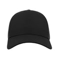 Black-Black - Side - Atlantis Rapper 5 Panel Trucker Cap (Pack of 2)