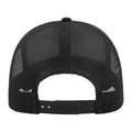 Black-Black - Back - Atlantis Rapper 5 Panel Trucker Cap (Pack of 2)