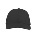 Black - Back - Atlantis Start 6 Panel Baseball Cap (Pack of 2)