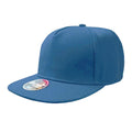 Royal - Front - Atlantis Flat Visor 5 Panel Cap (Pack of 2)