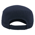 Navy - Back - Atlantis Tank Brushed Cotton Military Cap (Pack of 2)