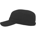 Black - Lifestyle - Atlantis Tank Brushed Cotton Military Cap (Pack of 2)