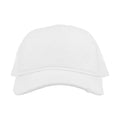 White-White - Front - Atlantis Rapper Destroyed 5 Panel Weathered Trucker Cap (Pack of 2)