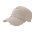 Stone - Front - Atlantis Cargo Weathered Visor 5 Panel Cap (Pack of 2)