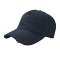 Navy - Front - Atlantis Cargo Weathered Visor 5 Panel Cap (Pack of 2)