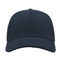 Navy - Back - Atlantis Cargo Weathered Visor 5 Panel Cap (Pack of 2)