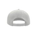 White-Black - Back - Atlantis Snap Back Flat Visor 6 Panel Cap (Pack of 2)