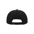 Black-Grey - Back - Atlantis Snap Back Flat Visor 6 Panel Cap (Pack of 2)