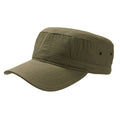 Green - Front - Atlantis Army Military Cap (Pack of 2)