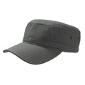 Grey - Front - Atlantis Army Military Cap (Pack of 2)