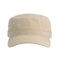 Khaki - Back - Atlantis Army Military Cap (Pack of 2)
