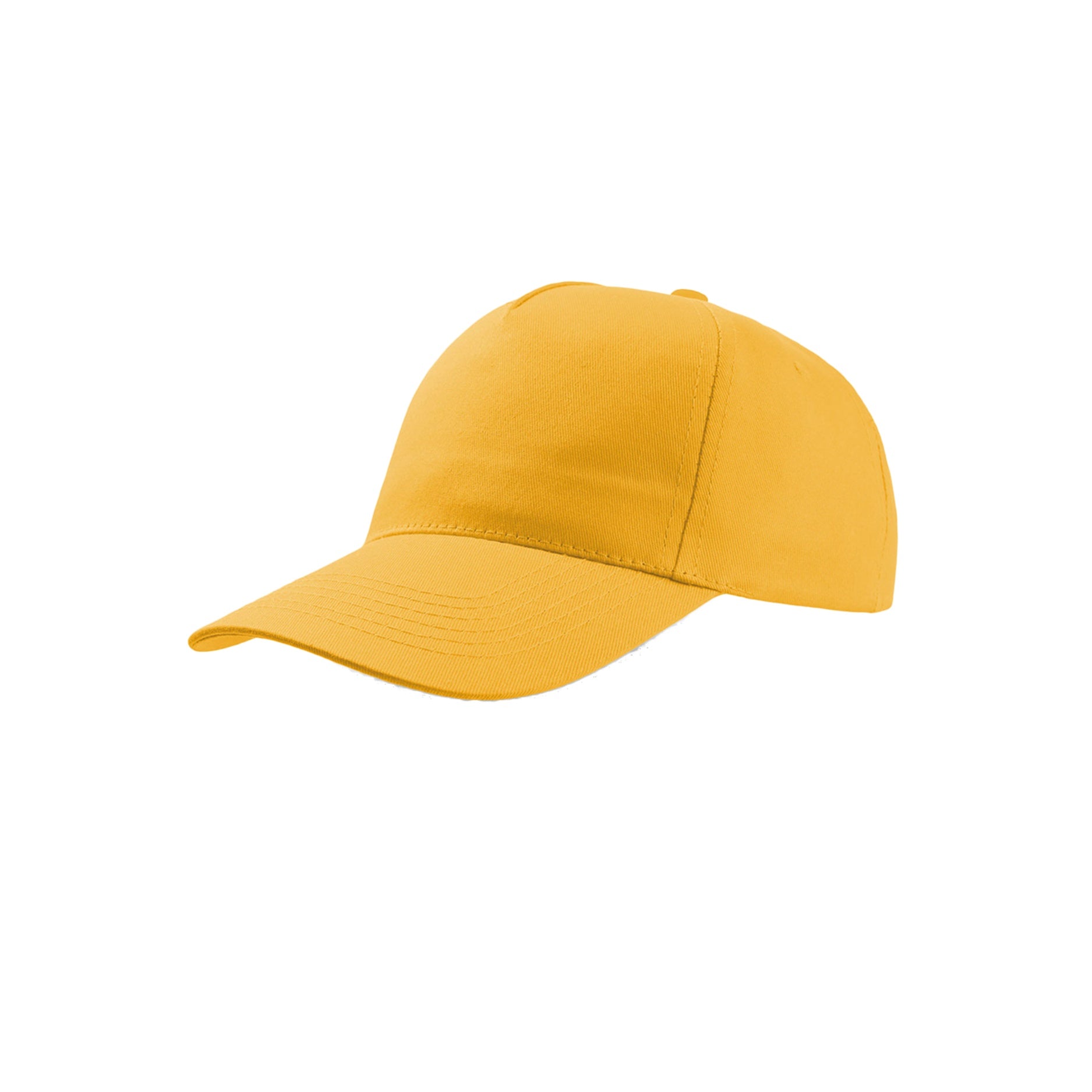 Yellow - Pack Shot - Atlantis Start 5 Panel Cap (Pack of 2)