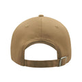Khaki - Side - Atlantis Sport Sandwich 6 Panel Baseball Cap (Pack of 2)