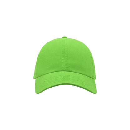 Green - Front - Atlantis Action 6 Panel Chino Baseball Cap (Pack of 2)