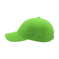 Green - Pack Shot - Atlantis Action 6 Panel Chino Baseball Cap (Pack of 2)