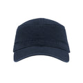 Navy - Back - Atlantis Chino Cotton Uniform Military Cap (Pack Of 2)