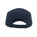 Navy - Side - Atlantis Chino Cotton Uniform Military Cap (Pack Of 2)