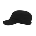 Black - Lifestyle - Atlantis Chino Cotton Uniform Military Cap (Pack Of 2)