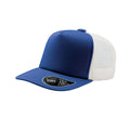 Royal - Front - Atlantis Record Mid Visor 5 Panel Trucker Cap (Pack of 2)