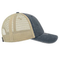 Navy - Lifestyle - Atlantis Unisex Case Pigment Dyed 6 Panel Trucker Cap