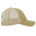 Khaki - Lifestyle - Atlantis Unisex Case Pigment Dyed 6 Panel Trucker Cap