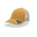 Mustard - Front - Atlantis Unisex Case Pigment Dyed 6 Panel Trucker Cap