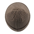 Dove Grey Melange - Back - Atlantis Unisex Docker Short Beanie With Turn Up