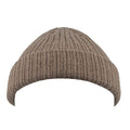 Dove Grey Melange - Side - Atlantis Unisex Docker Short Beanie With Turn Up