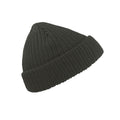 Forest Green - Side - Atlantis Unisex Docker Short Beanie With Turn Up