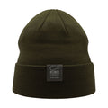 Olive - Side - Atlantis Unisex Organic Cotton Beanie