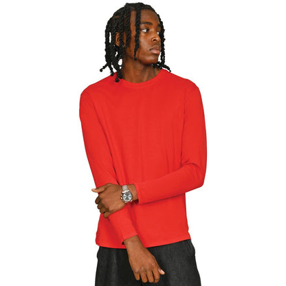 Red - Side - Casual Classic Mens Performance T-Shirt