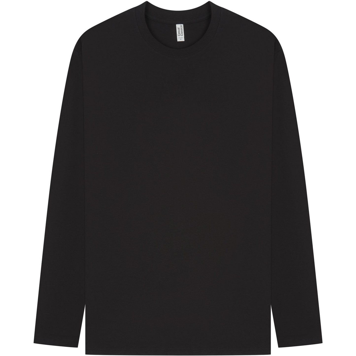 Black - Front - Casual Classic Mens Performance T-Shirt