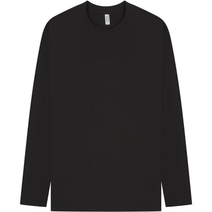 Black - Front - Casual Classic Mens Performance T-Shirt