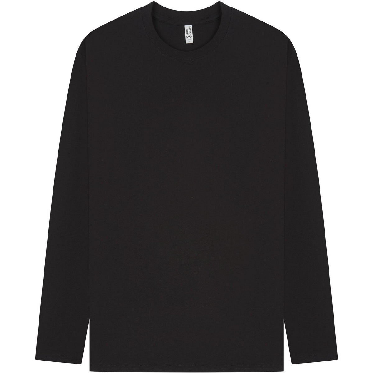Black - Front - Casual Classic Mens Performance T-Shirt