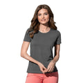 Real Grey - Back - Stedman Womens-Ladies Classic Organic T-Shirt