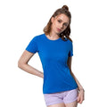 Bright Royal Blue - Back - Stedman Womens-Ladies Classic Organic T-Shirt