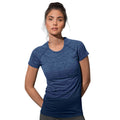Blue Transition - Back - Stedman Womens-Ladies Active Seamless Raglan Flow T-Shirt