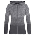 Light Grey Transition - Front - Stedman Womens-Ladies Active Seamless Raglan Jacket