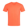 Salmon Pink - Front - Stedman Mens Stars T-Shirt