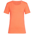 Salmon Pink - Front - Stedman Womens-Ladies Stars T-Shirt
