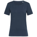 Marina Blue - Front - Stedman Womens-Ladies Stars T-Shirt